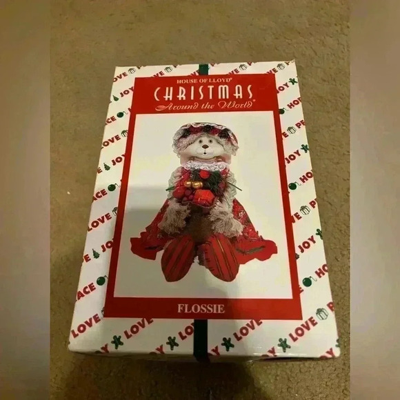 House of Lloyd Christmas Around the world “Flossie” the bunny 1994 - Picture 1 of 11
